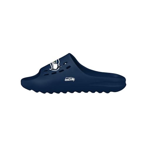 Image of FOCO Men's NFL Team Big Logo Molded Chunky Slide Sandals
