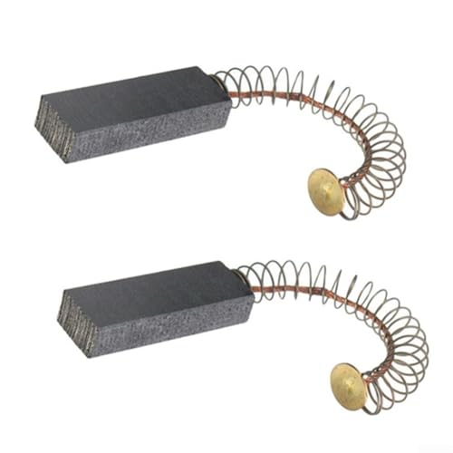 Escobillas de carbono largas de repuesto para reparación de motores eléctricos, 30 x 11 x 6 mm, sustancia giratoria de cobre duradera, adecuada para herramientas y otros carbonos (2 unidades)