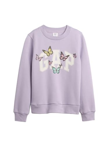 GAP Girls' Logo Crewneck Sweatshirt