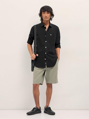 Image of THE Bear House Men's Checked Slim Fit Shirt