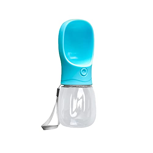 Dog Water Bottle, 350ml (12oz), Leak Proof Portable Water Dispenser Bowl, BPA Free, Food Grade, Great for Puppy Small Medium Large Dogs, Cats and Other Animals, Ourdooer Walking, Trekking, Travelling