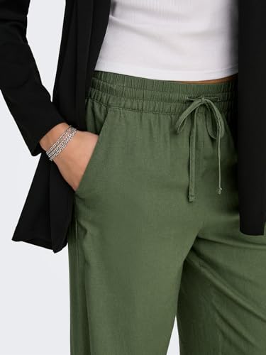 JDYSAY Linen HW Wide Pant WVN NOOS – Ansicht 3