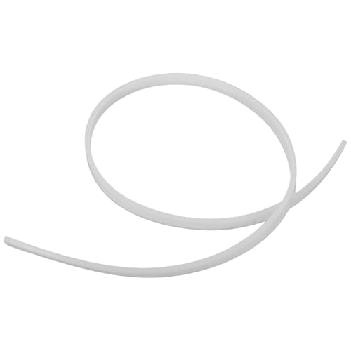 Didiseaon Cubierta Difusora de Canal LED de Pvc Flexible 10 Mm, Protector de Tira de Luz LED para Paredes Curvas y Techos, Difusor de Luz Uniforme para Iluminación Doméstica y Exterior