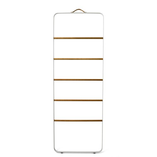 Preisvergleich Produktbild Menu Handtuchleiter weiss / Eiche, Handtuchhalter