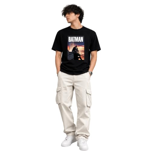 Image of Amazon Brand - INKAST Men Printed Half Sleeve Cotton T Shirt | Regular Fit