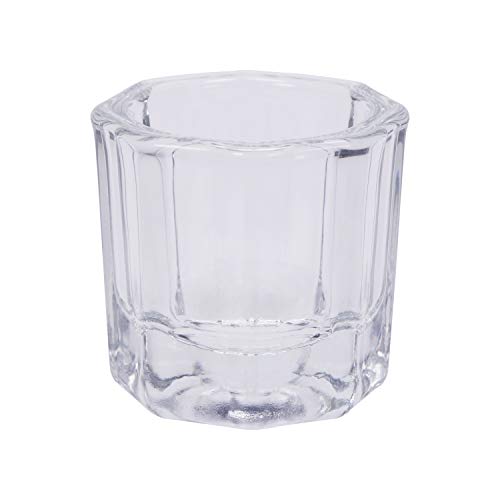 Vasos para Nail Art de Acrílico y Vidrio, 2 Piezas miniatura 5