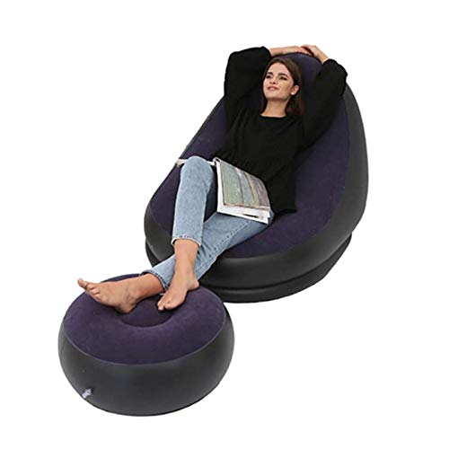 Jiaji Inflatable Chair,Inflatable Bean Bag Chair,Quality Kids Memory Foam Bean Bag Chair,for Kids Bedrooms, Living Rooms, Indoors and Outdoors