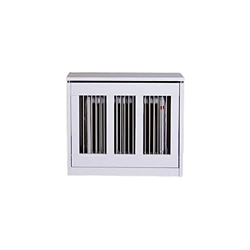 TOPKIT|Cubreradiador Cristian 3091 |90 cm de Ancho|Cubreradiador mediano|Diseño Elegante| Blanco