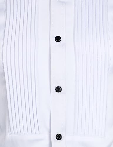 ZEROYAA Mens Slim Fit Long Sleeve Tuxedo Dress Shirts/Prom Performing Shirts3