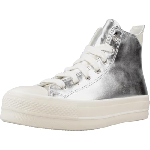 Converse Chuck Taylor All Star Lift Platform Metallic Argent 37
