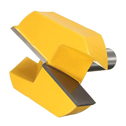 Valiant Bottom Cleaning Router Bit 2-1/4 Inch 1/2 Inch Shank, For CNC or Table - Carbide-Tipped, Surface Planing, Flattening, Grinding - Woodworking Milling Cutter, Cabinet Doors, Drawer - Solid Steel - Thumbnail 5