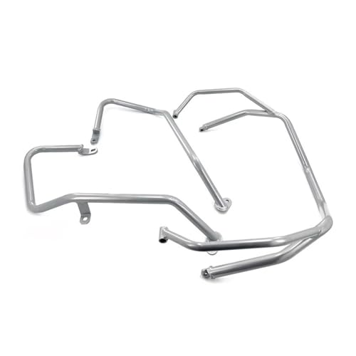 ハイウェイクラッシュバープロテクター に適合するX-ADV 750用 に適合するXADV750 2025 オートバイハイウェイエンジンガードクラッシュバーフェアリングバンパーフレームプロテクター(Silver)