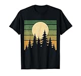 alberi fauna natura vintage foresta retrò vintage maglietta