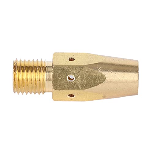 10Pcs Lassen Nozzles Messing Tip Lassen Pistool Houder Schroefdraad Interface Glossy Lassen Set Nozzles voor Miller M25… - Image 3