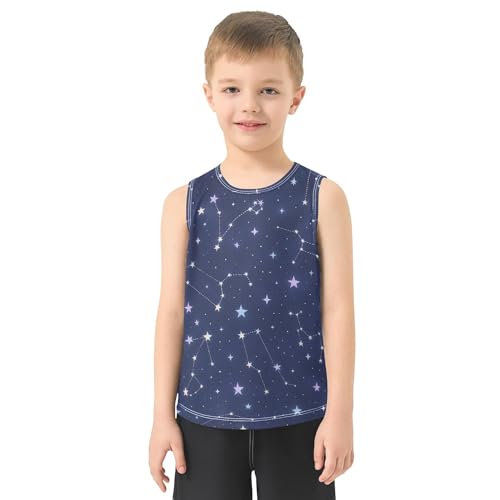 Tank Tops for Boys Quick Dry Boys Workout Sleeveless Shirts Lightweight Summer Sportswear Outdoor Play Outfit2