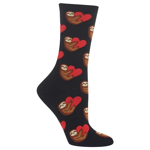 Image of Hot Sox Women's Novelty Geometric Pattern Crew