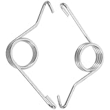 GANAZONO 2 Stück Teiliges Bremsfedern aus Robustem Stahl Rückstellfeder für Bremspedal und Drosselklappe Hohe Elastizität für Exakte Rückstellung Geeignet für Bremszubehör und Bremsanlagen