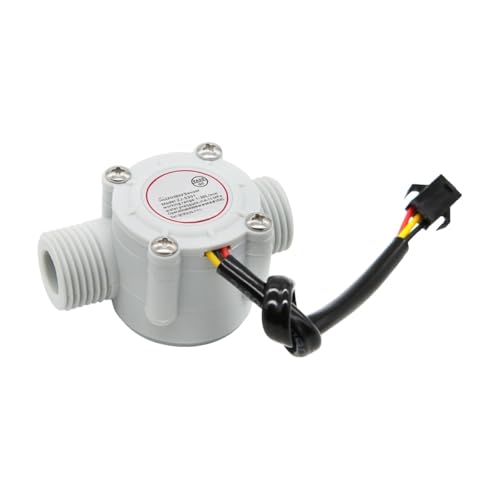 Capteur de débit d'eau S201 blanc avec filetage 1/2 pouce