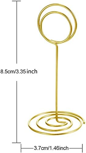 20 Pack Table Number Holders Place Card Holder Photo Picture Holder for Wedding, Birthday Party