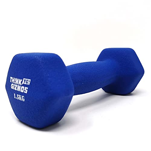 Think Gizmos Dumb Bell - Set di pesi con pratica