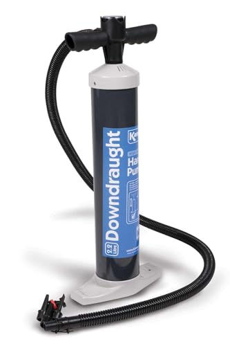 Kampa Downdraught 2.2, handbetriebene hochleistungsfähige Standpumpe