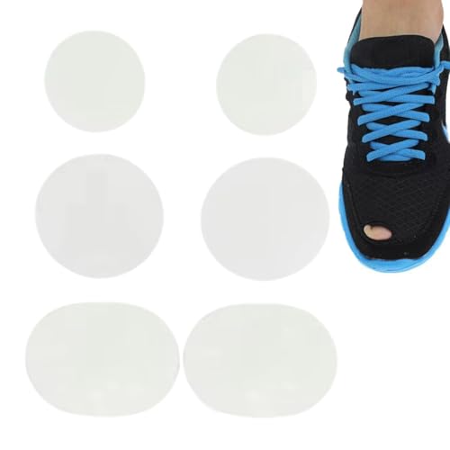 Patches for Shoes | 6 Pieces Flexible Toeburst Blowout Prevention Sticker   Shoe Hole Patch Heel Toe Sole Boots Sneaker Walking Running Hiking Work