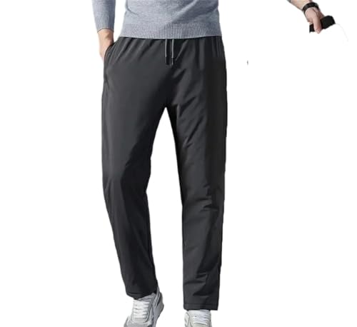 Men's Winter Wool Pants Thick Warm Outdoor Casual Sports Sweatpants