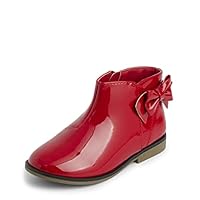 Gymboree girls And Toddler Faux Leather BootiesAnkle Boot