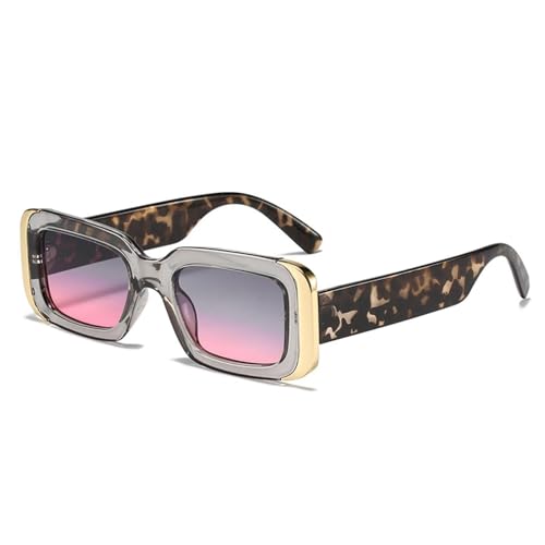 Lunettes de soleil pour femmes tendance rétro verres colorés UV400