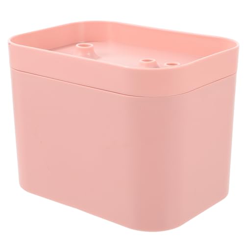 Fuente de agua automática para gatos y perros rosa