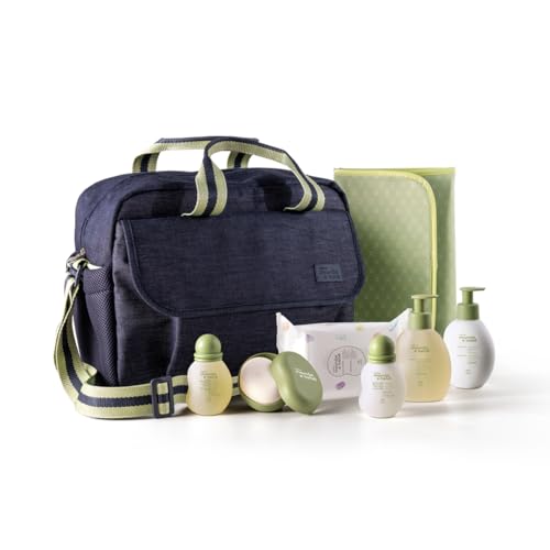 Kit Natura Mamãe e Bebê com Bolsa e Trocador (7 produtos)