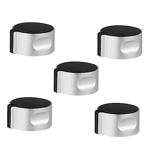 WOONEKY Perilla de Metal para Encendido y Apagado de Estufa de Gas Accesorio de Cocina Diseño Moderno Compatible Estufas 5 Unidades