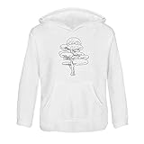 Lavable en la lavadora Azeeda \'Árbol Bonsai\' Sudadera con Capucha para niños/suéter con Capucha 9-11 años (KO00053711)
