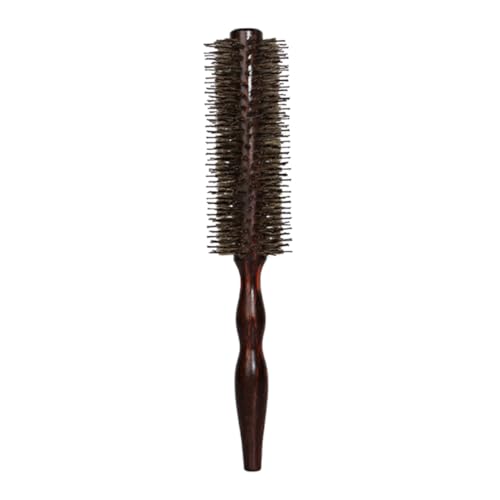 WOFASHPURET Cepillo Madera Con Mango Peine Para Rizar Herramienta De Estilizado Para Mujeres Cepillo Curling De Ergonómico