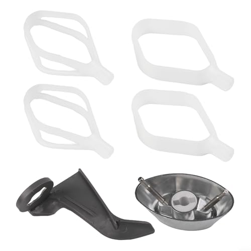 Juego de palas de pastel y galletas Bosch Plus y Classic Mixers, extensor de gancho de masa, accesorios para hornear con accionamiento de látigo de metal y extensor de gancho de masa para NutriMill