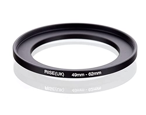 STEP UP 49-62MM ANELLO ADATTATORE 49MM-62MM ADAPTER RING 49MM 62MM 49-62 49 62 MM OBIETTIVO LENS