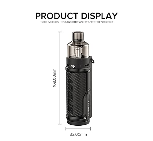 VooPoo Argus Pro E-Zigaretten Set - 3000mAh Akku - 4,5 ml Tankvolumen - Subohm-Dampfen möglich (silber) – Bild 4
