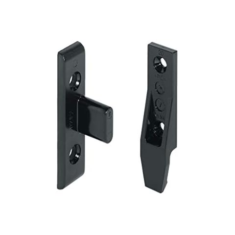 Keku Drop On/Hook On Push in Plinth Fasteners Fittings Press Fit Panel Clips x4 Cover