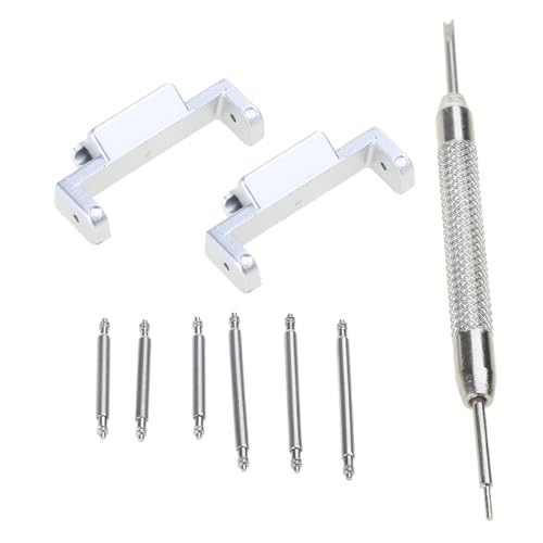 時計ストラップコネクタアダプターセットツール付き 22 ミリメートル幅 DW-5600-6900 -9052 GLS-8900 男性と女性に適した 2x アダプターセット