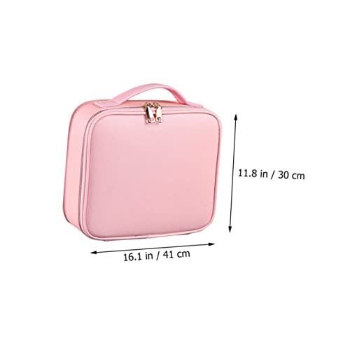 Trousse de maquillage voyage à compartiments modulables pour déplacements faciles - 2