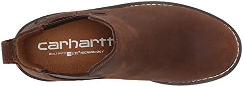Carhartt Women's Wedge 5" Chelsea Boot FW5025-W, Dark Bison Oil Tanned, 7 | Image 4