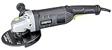 Genesis Angle Grinder 15 Amp 7 Inch 8,500 RPM Corded with 3-Position Side Handle, Wheel Guard and Grinding Wheel and 2 Year Warranty (GAG1570), Gray