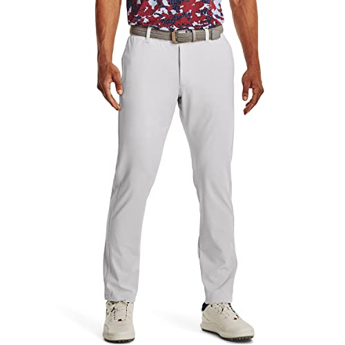 Under Armour 1369999-14-42/30 UA Iso-Chill - Pantalones cónicos para hombre, color gris halo 42/30