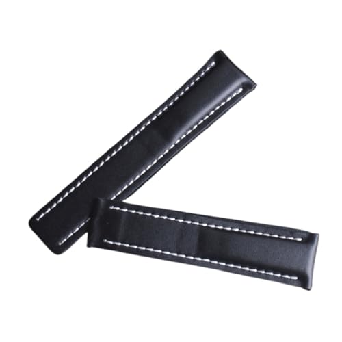 HMFang 22mm 24mm�u���b�N�X���[�Y�Ȗ{���̃��U�[�E�H�b�`�o���h�E�H�b�`�o���h�u���C�g�����OAvenger / Navitimer Belt(15,22mm)