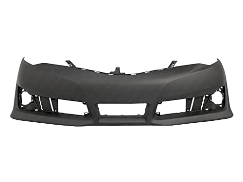 MBI AUTO - Primered Front Bumper Cover Fascia for 2012-2014 Toyota Camry SE 12-14 TO1000379
