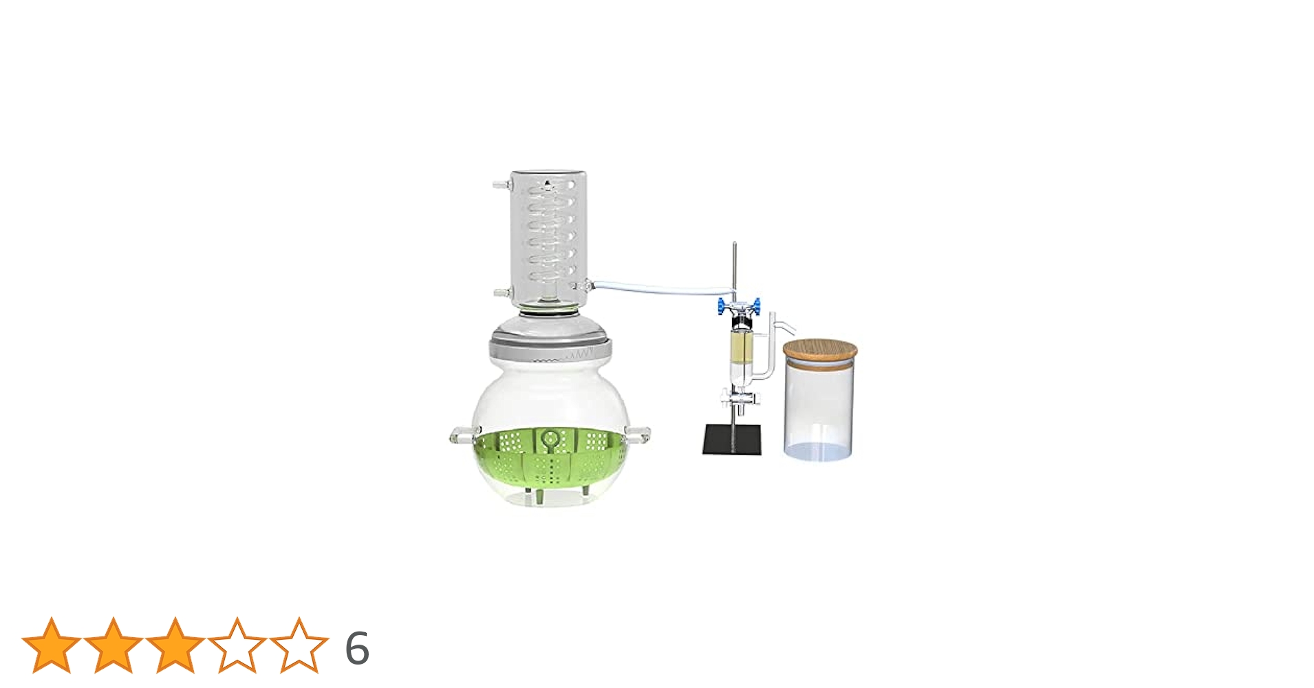 Amazon.co.jp: 4000MLエッセンシャルオイル抽出蒸留装置水蒸留器
