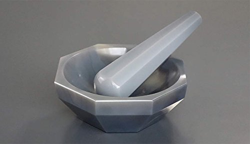 Amazon.co.jp: メノウ乳鉢 乳棒付 浅型 C－2．5 : 産業・研究開発用品