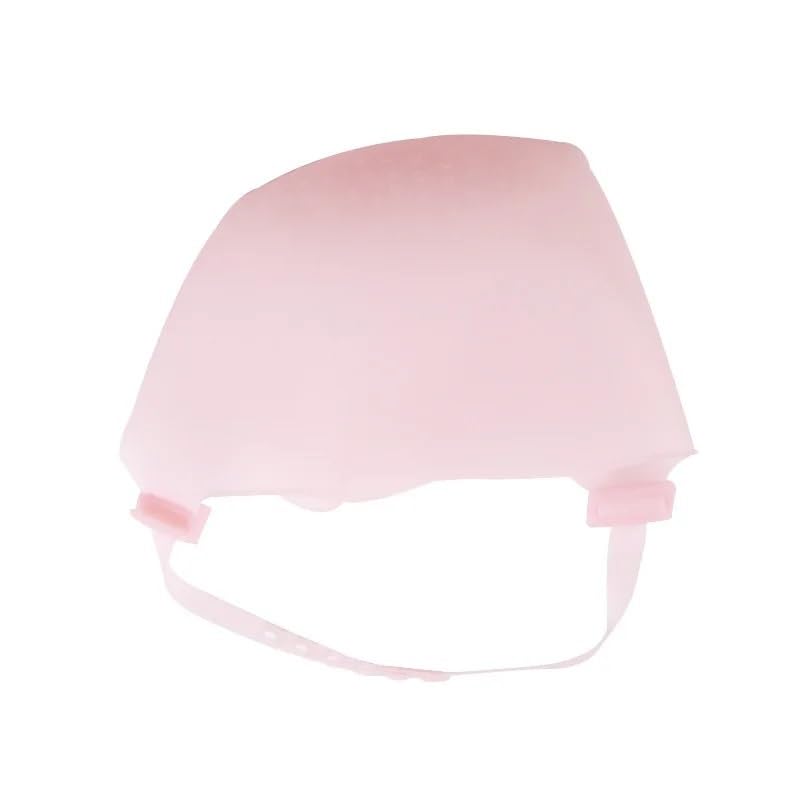 HNULGVI Gorro De Mechas Salon Dye Silicone Cap + Hook Silicone Hair Highlights Cap Needle Reusable Hair Coloring Cap Hair Dye Hat Hairstyling Tool.(Pink)