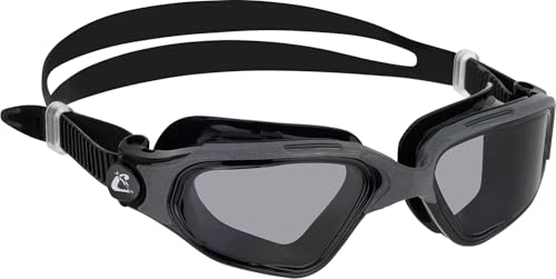 CRESSI �X�C�~���O �S�[�O�� ���j�Z�b�N�X [ CLEAR EYES ] �V���R���X�J�[�g���X�g���b�v UV�J�b�g �܂�~�߉��H �ϏՌ� �u���b�N/�O���[ (�X���[�N�����Y) ZDE265055 �y���K�i�z
