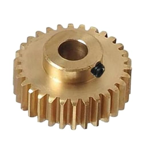 Engrenages de moteur en alliage d'aluminium 19T avec pignon en cuivre 5mm pour modélisme RC